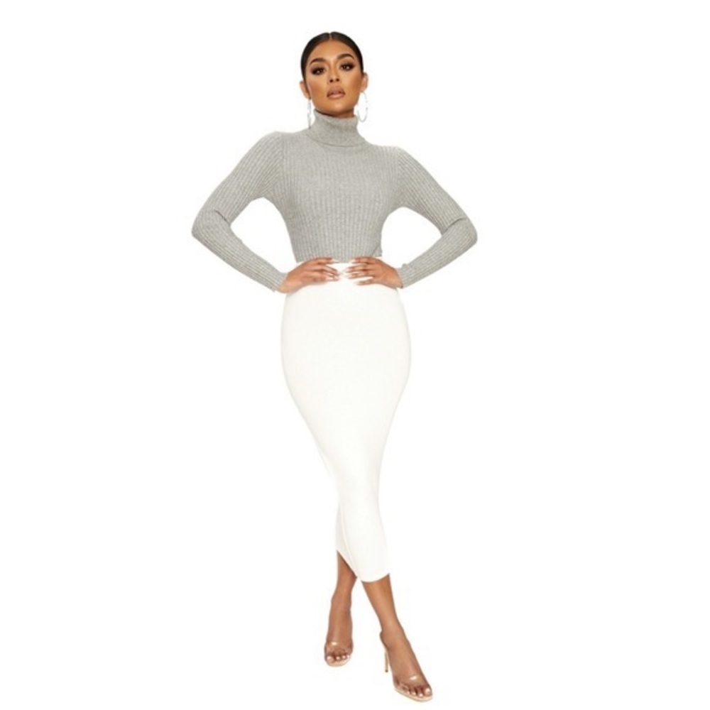 Gettin’ Knit Turtleneck Bodysuit